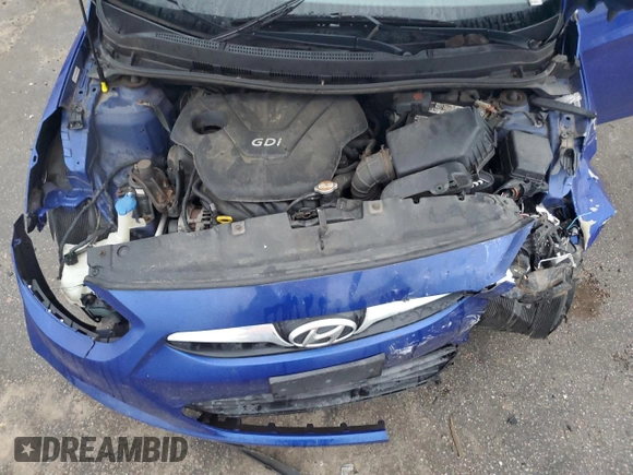 2012 Hyundai Accent GS with VIN KMHCT5AE7CU012313, listed as a Copart auction lot 81174134 with 173,415 mi miles and Salvage title. Bid and sale history available at DreamBid. Image 11.
