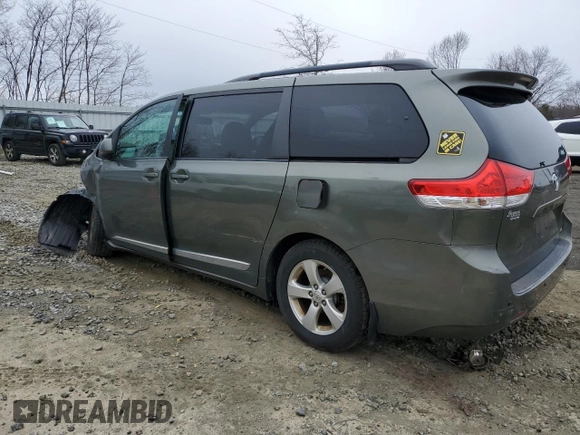 2011 Toyota Sienna LE AAS with VIN 5TDKK3DC4BS087295, listed as a Copart auction lot 50319335 with 148,279 mi miles and Salvage Title. Bid and sale history available at carsss.com. Image 2.