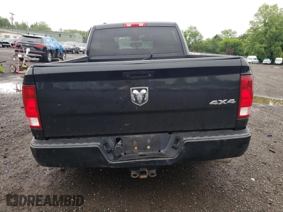2016 Ram 1500 Tradesman with VIN 1C6RR7STXGS229806, listed as a Copart auction lot 61156965 with 102,296 mi miles and Salvage title. Bid and sale history available at DreamBid. Image 6.