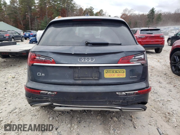 2021 Audi Q5 Prestige with VIN WA1CAAFY5M2077240, listed as a Copart auction lot 77974424 with 53,153 mi miles and Salvage Title. Bid and sale history available at carsss.com. Image 6.