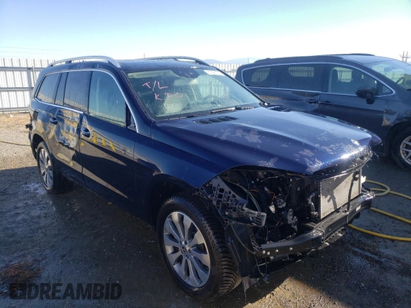 2019 Mercedes-Benz GLS with VIN 4JGDF6EE4KB223409, listed as a Copart auction lot 61365792 with 28,551 mi miles. Bid and sale history available at carsss.com. Image 1.