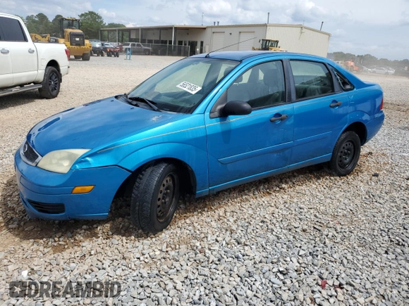 2007 Ford Focus S with VIN 1FAFP34N67W101523, listed as a Copart auction lot 56521835 with 239,505 mi miles and Salvage title. Bid and sale history available at DreamBid. Image 1.