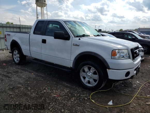 2007 Ford F-150 XLT with VIN 1FTPX14V47FA44659, listed as a Copart auction lot 59054065 with 129,453 mi miles and Salvage title. Bid and sale history available at DreamBid. Image 4.