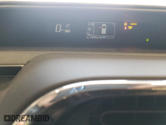 2018 Toyota Prius One with VIN JTDKDTB38J1599764, listed as a Copart auction lot 53269995 with 97,032 mi miles and Clean Title. Bid and sale history available at DreamBid. Image 9.
