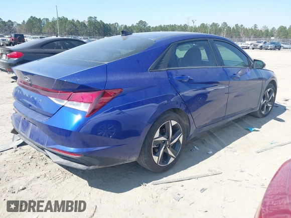 2023 Hyundai Elantra SEL with VIN 5NPLS4AG7PH106792, listed as a IAAI auction lot 41672413 with 34,774 mi miles and . Bid and sale history available at DreamBid. Image 4.