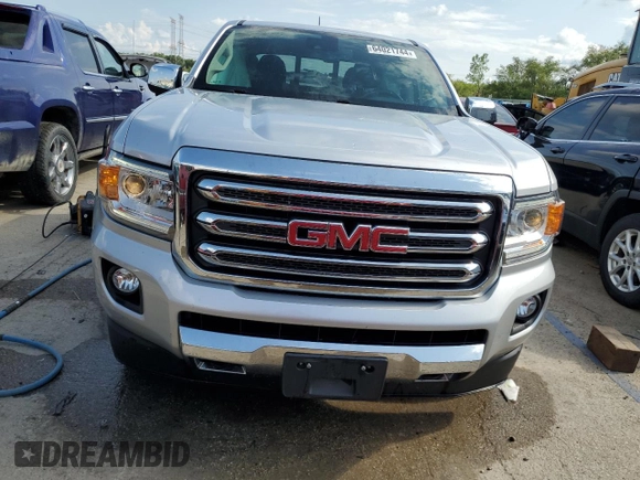 2017 GMC Canyon 4WD SLT with VIN 1GTG6DEN3H1310562, listed as a Copart auction lot 64021744 with 86,594 mi miles and Salvage Title. Bid and sale history available at carsss.com. Image 5.
