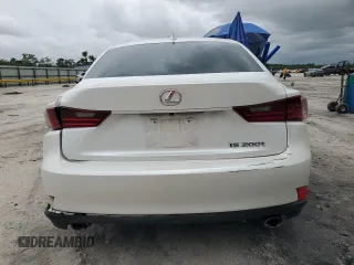 2016 Lexus IS 200t with VIN JTHBA1D29G5001151, listed as a Copart auction lot 59756445 with 118,685 mi miles and Salvage title. Bid and sale history available at DreamBid. Image 6.