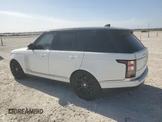 2017 Land Rover Range Rover with VIN SALGR2FV7HA356561, listed as a Copart auction lot 48227765 with 120,871 mi miles and Clean title. Bid and sale history available at DreamBid. Image 2.