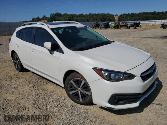2020 Subaru Impreza Premium with VIN 4S3GTAD63L3723953, listed as a Copart auction lot 62347945 with Not provided miles and Salvage title. Bid and sale history available at DreamBid. Image 4.