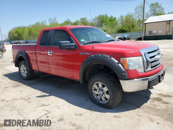 2009 Ford F-150 XL with VIN 1FTPX14V19FA33122, listed as a Copart auction lot 54439655 with 210,088 mi miles and Clean Title. Bid and sale history available at carsss.com. Image 4.