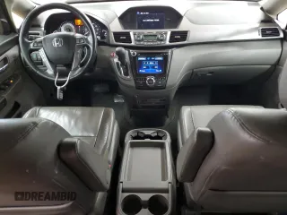 2015 Honda Odyssey Touring Elite with VIN 5FNRL5H99FB005576, listed as a Copart auction lot 58963215 with 167,967 mi miles and Salvage title. Bid and sale history available at DreamBid. Image 8.