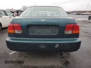 1998 Honda Civic EX with VIN 2HGEJ8644WH603860, listed as a Copart auction lot 81964144 with 203,675 mi miles and Salvage Title. Bid and sale history available at carsss.com. Image 6.
