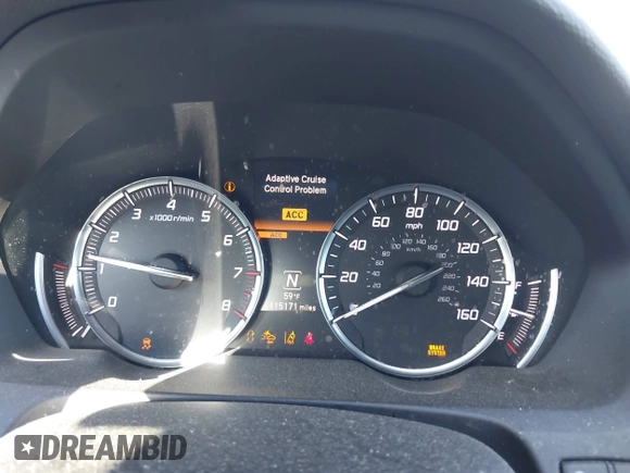 2018 Acura TLX with VIN 19UUB1F31JA011086, listed as a IAAI auction lot 42125299 with 115,171 mi miles and . Bid and sale history available at DreamBid. Image 7.