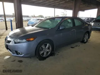 2011 Acura TSX with VIN JH4CU2F68BC007139, listed as a Copart auction lot 48559595 with 126,240 mi miles and Salvage Title. Bid and sale history available at carsss.com. Image 1.