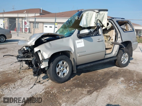 2008 Chevrolet Tahoe LTZ with VIN 1GNFK13048J222348, listed as a IAAI auction lot 42669443 with 113,525 mi miles and . Bid and sale history available at DreamBid. Image 2.