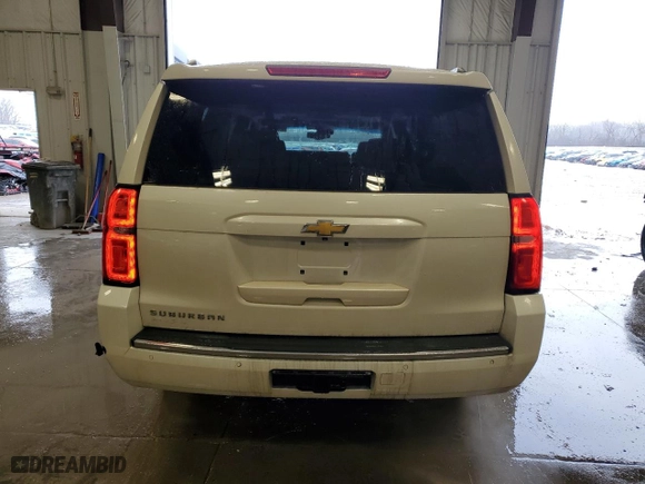 2015 Chevrolet Suburban LTZ with VIN 1GNSKKKC4FR120918, listed as a Copart auction lot 48384965 with 182,199 mi miles and Clean Title. Bid and sale history available at carsss.com. Image 6.