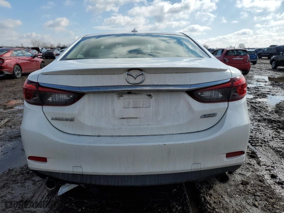 2016 Mazda Mazda6 i Grand Touring with VIN JM1GJ1W55G1475975, listed as a Copart auction lot 47110275 with 96,623 mi miles and Salvage Title. Bid and sale history available at carsss.com. Image 6.