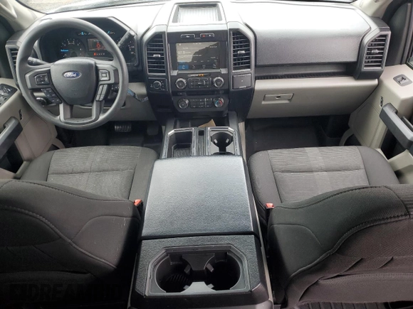 2018 Ford F-150 XL with VIN 1FTEW1EP3JKE71890, listed as a Copart auction lot 50772115 with 47,197 mi miles and Salvage Title. Bid and sale history available at carsss.com. Image 8.