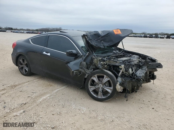2011 Honda Accord Cpe EX-L with VIN 1HGCS2B86BA003280, listed as a Copart auction lot 87692805 with 0 mi miles and Salvage Title. Bid and sale history available at carsss.com. Image 4.