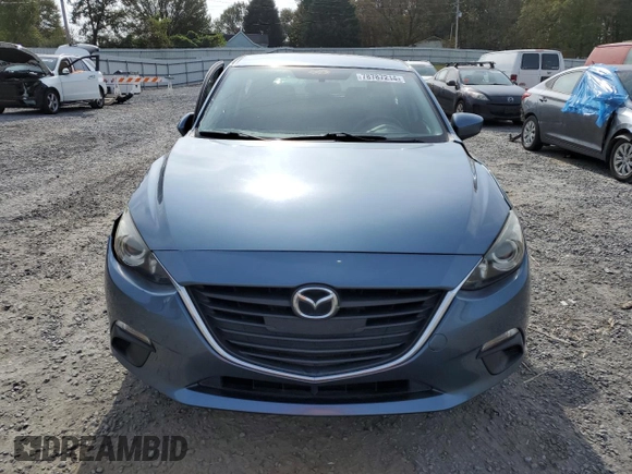 2014 Mazda 3 i Sport with VIN JM1BM1K72E1203342, listed as a Copart auction lot 78787214 with 130,127 mi miles and Salvage Title. Bid and sale history available at DreamBid. Image 5.