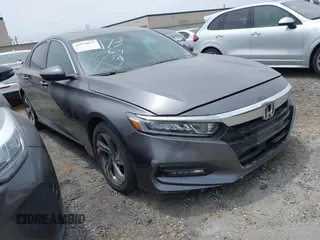 2018 Honda Accord EX-L z VIN 1HGCV1F57JA055873, wystawiony jako IAAI lot #41979677 z przebiegiem 110 092 mil mil oraz . Historia ofert i sprzedaży dostępna na DreamBid. Obrazek 1.