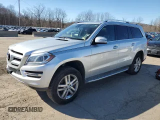 2015 Mercedes-Benz GL-Class GL 450 with VIN 4JGDF6EE0FA503341, listed as a Copart auction lot 50914645 with 151,331 mi miles and Clean Title. Bid and sale history available at carsss.com. Image 1.