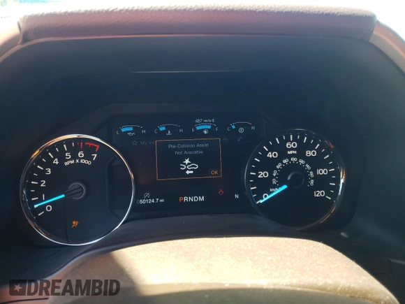 2020 Ford F-150 XL with VIN 1FTEW1E53LFC41194, listed as a Copart auction lot 48182335 with 50,124 mi miles and Salvage Title. Bid and sale history available at carsss.com. Image 9.
