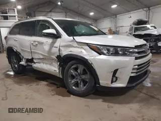 2018 Toyota Highlander Hybrid Limited with VIN 5TDDGRFH6JS047904, listed as a IAAI auction lot 41837158 with 27,857 mi miles and . Bid and sale history available at DreamBid. Image 1.