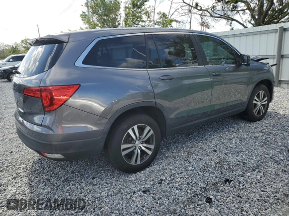 2016 Honda Pilot EX-L z VIN 5FNYF5H50GB008917, wystawiony jako Copart lot #56918335 z przebiegiem 82 691 mil mil oraz Szkoda całkowita • Salvage title. Historia ofert i sprzedaży dostępna na DreamBid. Obrazek 3.