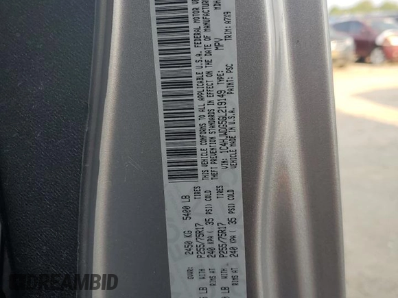 2016 Jeep Wrangler Unlimited Sport with VIN 1C4HJWDG5GL219149, listed as a Copart auction lot 54671355 with 162,442 mi miles and Clean title. Bid and sale history available at DreamBid. Image 13.