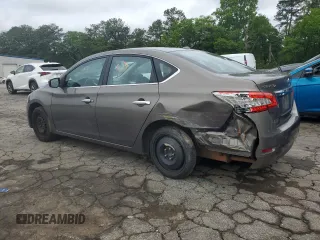 2015 Nissan Sentra SV with VIN 3N1AB7AP8FL635128, listed as a Copart auction lot 53546145 with 203,270 mi miles and Salvage Title. Bid and sale history available at DreamBid. Image 2.