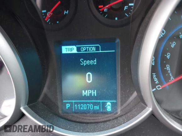 2013 Chevrolet Cruze 1LT with VIN 1G1PC5SB4D7303421, listed as a IAAI auction lot 41895362 with 112,070 mi miles and . Bid and sale history available at DreamBid. Image 15.