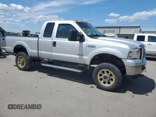 2006 Ford F-350 XL with VIN 1FTWX31PX6EC87507, listed as a Copart auction lot 58277205 with Not provided miles and Salvage title. Bid and sale history available at DreamBid. Image 4.
