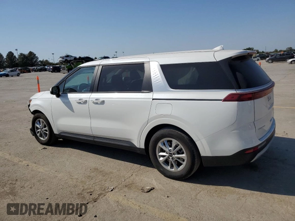 2024 Kia Carnival LX with VIN KNDNB4H3XR6352468, listed as a Copart auction lot 41516195 with 24,753 mi miles and Salvage Title. Bid and sale history available at carsss.com. Image 2.