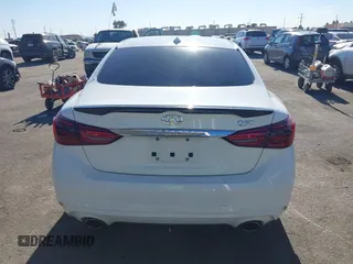 2019 Infiniti Q50 3.0t LUXE with VIN JN1EV7AP2KM543392, listed as a IAAI auction lot 41068209 with 55,897 mi miles. Bid and sale history available at carsss.com. Image 16.
