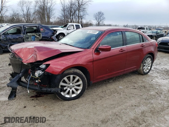 2013 Chrysler 200 Touring with VIN 1C3CCBBB1DN723061, listed as a Copart auction lot 46126885 with 166,840 mi miles and Clean Title. Bid and sale history available at carsss.com. Image 1.