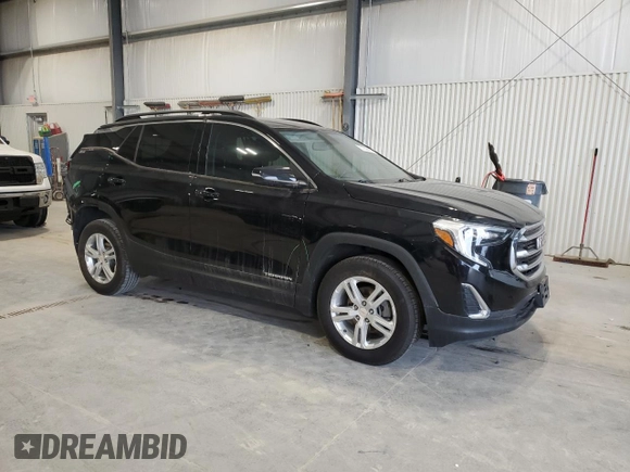 2019 GMC Terrain SLE with VIN 3GKALMEV8KL315145, listed as a Copart auction lot 51056995 with 69,423 mi miles and Salvage Title. Bid and sale history available at carsss.com. Image 4.