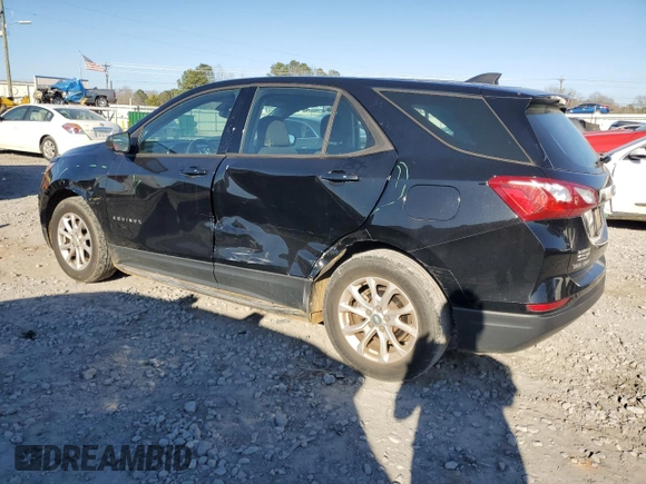 2019 Chevrolet Equinox LS with VIN 3GNAXHEV6KL315045, listed as a Copart auction lot 46669115 with 146,866 mi miles and Salvage Title. Bid and sale history available at carsss.com. Image 2.