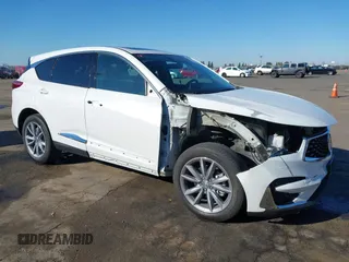 2021 Acura RDX w/Technology Package with VIN 5J8TC2H5XML037658, listed as a IAAI auction lot 41209895 with 85,011 mi miles. Bid and sale history available at carsss.com. Image 1.
