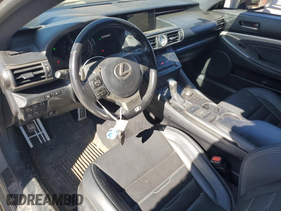 2016 Lexus RC 350 F Sport with VIN JTHSE5BC5G5007052, listed as a Copart auction lot 88231665 with 91,921 mi miles and Salvage title. Bid and sale history available at DreamBid. Image 8.