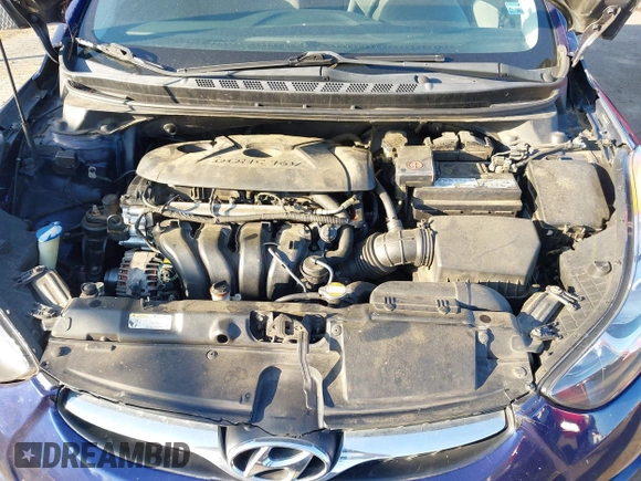 2013 Hyundai Elantra GLS with VIN 5NPDH4AE4DH339798, listed as a IAAI auction lot 42770560 with 82,759 mi miles and . Bid and sale history available at DreamBid. Image 10.