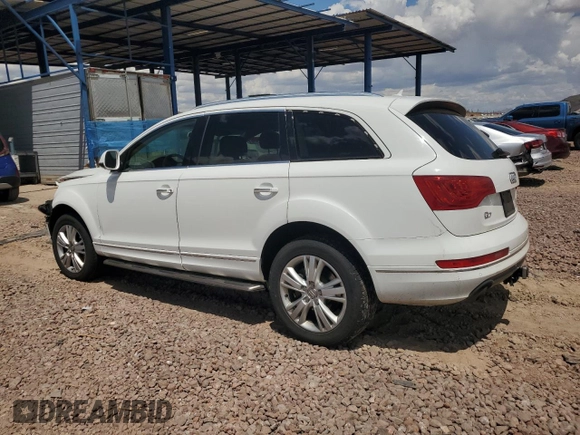 2011 Audi Q7 Premium z VIN WA1CMAFEXBD009157, wystawiony jako Copart lot #55966185 z przebiegiem 148 515 mil mil oraz Szkoda całkowita • Salvage title. Historia ofert i sprzedaży dostępna na DreamBid. Obrazek 2.