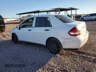 2010 Nissan Versa 1.6 with VIN 3N1CC1AP0AL468324, listed as a Copart auction lot 80086414 with 183,422 mi miles and Salvage Title. Bid and sale history available at carsss.com. Image 2.