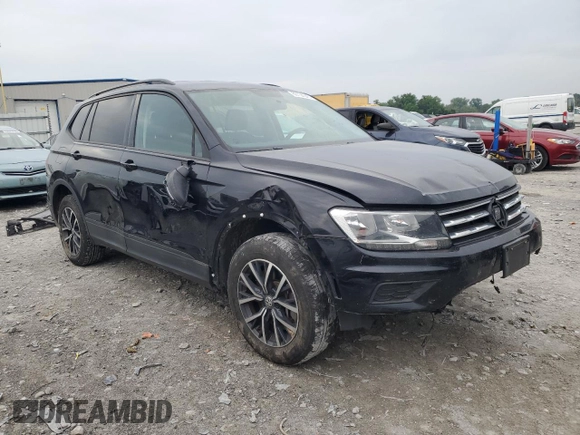 2021 Volkswagen Tiguan S z VIN 3VV0B7AX6MM023026, wystawiony jako Copart lot #60134345 z przebiegiem 98 196 mil mil oraz Szkoda całkowita • Salvage title. Historia ofert i sprzedaży dostępna na DreamBid. Obrazek 4.