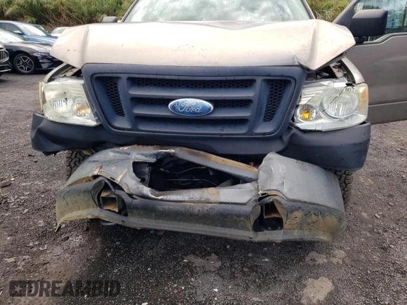 2006 Ford F-150 STX with VIN 1FTRX14W86KA81835, listed as a Copart auction lot 43659865 with 124,713 mi miles and Salvage Title. Bid and sale history available at carsss.com. Image 11.