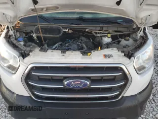 2020 Ford Transit Cargo with VIN 1FTBW3XG6LKB77706, listed as a Copart auction lot 77669594 with 45,237 mi miles and Clean Title. Bid and sale history available at carsss.com. Image 12.