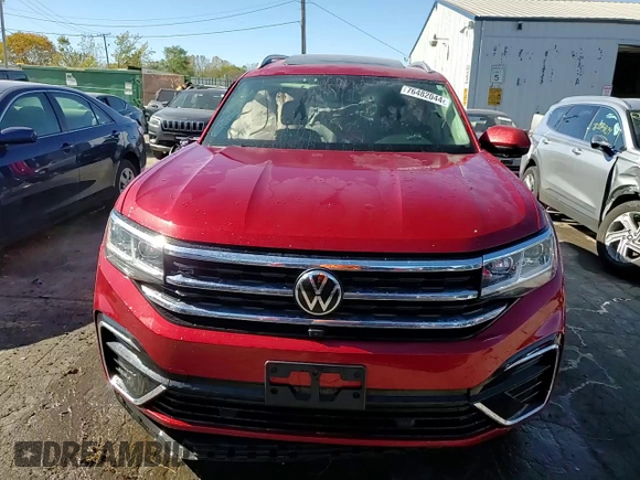 2023 Volkswagen Atlas SEL Premium R-Line with VIN 1V2FR2CA7PC512961, listed as a Copart auction lot 76482044 with 50,879 mi miles and Non repairable. Bid and sale history available at DreamBid. Image 14.