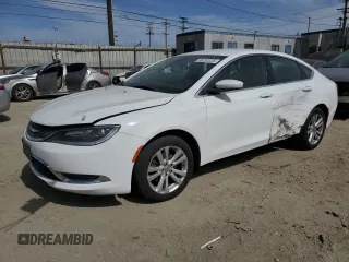 2015 Chrysler 200 Limited with VIN 1C3CCCAB5FN695680, listed as a Copart auction lot 56252035 with 161,421 mi miles and Salvage Title. Bid and sale history available at DreamBid. Image 1.