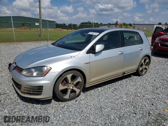 2015 Volkswagen GTI S z VIN 3VW4T7AU6FM007685, wystawiony jako Copart lot #56169715 z przebiegiem 73 398 mil mil oraz Szkoda całkowita • Salvage title. Historia ofert i sprzedaży dostępna na DreamBid. Obrazek 1.