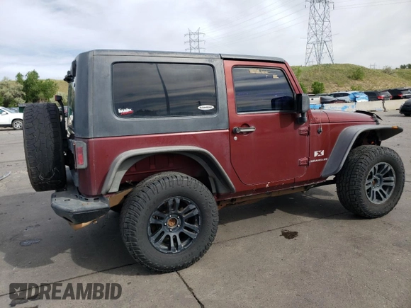 2007 Jeep Wrangler X with VIN 1J4FA241X7L134667, listed as a Copart auction lot 50966315 with 186,714 mi miles and Non Repairable. Bid and sale history available at carsss.com. Image 3.